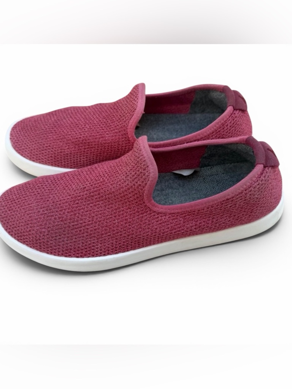 Allbirds Tree Loungers Slip On Shoes Red Wool Men’s 10 Casual - Picture 3 of 6